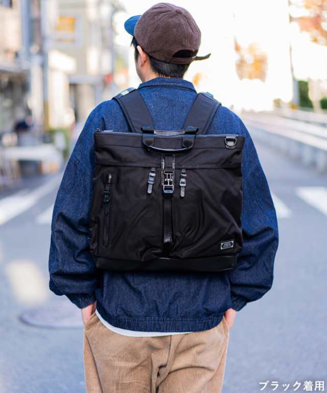 AS2OV アッソブ EXCLUSIVE BALLISTIC NYLON 3WAY HELMET BACKPACK バリ ...