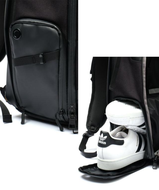 AS2OV アッソブ  BLEISURE BACK PACK M バックパック リュック ビジネス 旅行 耐水 36L シンプル_9