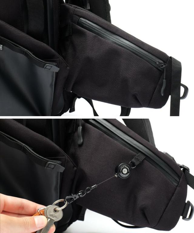 AS2OV アッソブ  BLEISURE BACK PACK M バックパック リュック ビジネス 旅行 耐水 36L シンプル_14