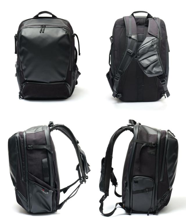 AS2OV アッソブ  BLEISURE BACK PACK M バックパック リュック ビジネス 旅行 耐水 36L シンプル_6