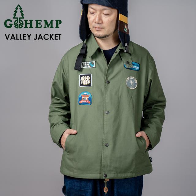 GOHEMP ゴーヘンプ VALLEY JACKET バレイジャケット アウター ミリタリー メンズ レディース ユニセックス