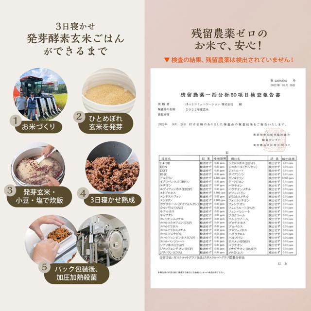 春日屋 発芽酵素玄米ごはん 125g×25食 北海道・沖縄送料別 酵素ごはん ご飯 玄米 熟成 寝かせご飯 健康食 美容 もちもち 国産 簡単調理 お取り寄せ 贈答_5