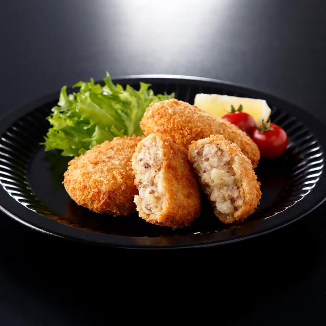 銀座吉澤 松阪牛メンチカツ コロッケセット 各5個 2袋 計4袋 送料無料 KK03 吉澤 松阪牛 和牛 牛肉 コロッケ メンチ 惣菜 お弁当 手軽 レンジ 調理 メーカー直送_2