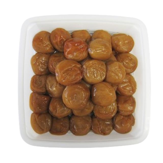 梅の丸長 マルチョウフーズ 紀州みかん蜂蜜入り梅干 800g 2セット 北海道・沖縄送料別 紀州 和歌山 みかん 蜜柑 蜂蜜 はちみつ 梅干 甘い 塩分 約5％ ご飯のお供_1