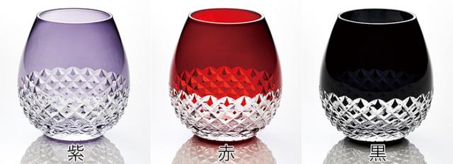 廣田硝子 karai 江戸切子 あられ 紫 指定日不可 送料無料 グラス 花蕾 アルコールグラス 日本製 切子 日本酒 冷酒 緑茶 麦茶 果実酒 桐箱 メーカー直送_2