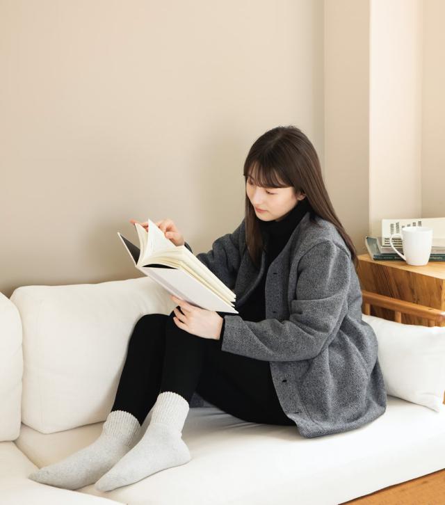 ロマンス小杉 ロマンス岩盤浴 カーディガン 2Color LMサイズ 送料無料 グレー チャコールグレー 洋服 衣類 上着 冬服 天然鉱石 ブラックシリカ  温活グッズ ロマンス小杉 ロマンス岩盤浴 カーディガン 2Color LMサイズ 送料無料