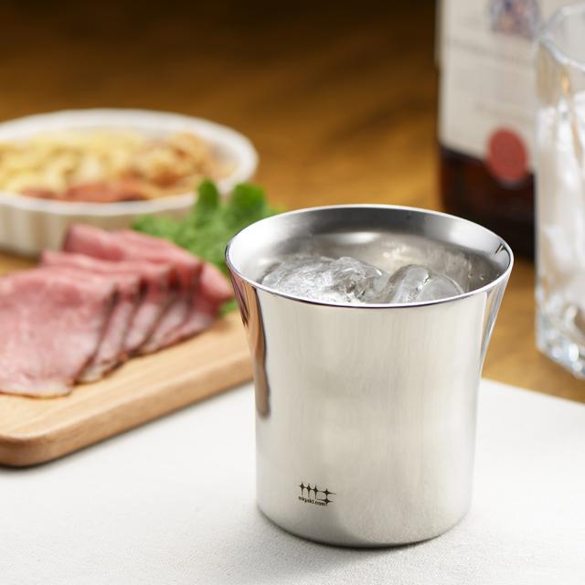 ヨシカワ 磨き屋シンジケート 二重ロックタンブラー 320ml 2個 送料無料 新潟県 燕市 タンブラー ステンレス お酒 コップ 食器 ドリンク ビール メーカー直送