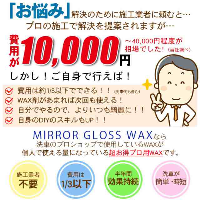 車用 液体 カーワックス 鏡艶wax 液体ワックス 0ml 日本製 車 バイク ワックス 高級カルナバ使用 簡単 滑水性 洗車 業務用 洗車グッの通販はau Pay マーケット ピットライフ F C