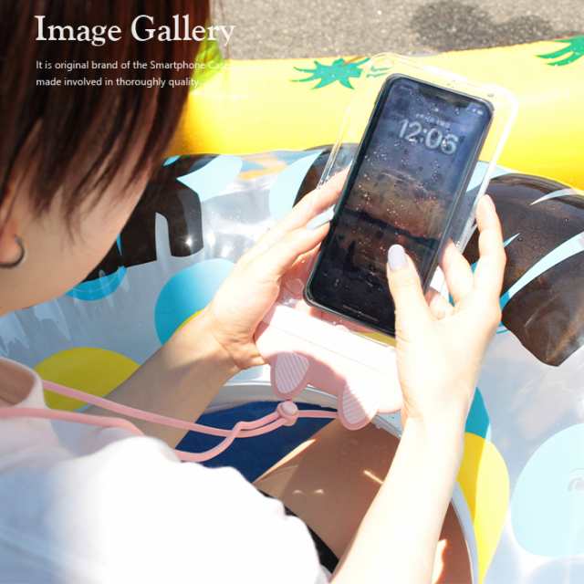 全機種対応 スマホ 防水ケース 水中撮影 プール お風呂 海 猫 7インチ IPX8 | かわいい 大きめ 完全 防水 iPhone14 pro  promax plus iphoの通販はau PAY マーケット - ピットライフ キーケース・名入れ革小物 お掃除用品コーティング専門店 | au  PAY マーケット－通販サイト