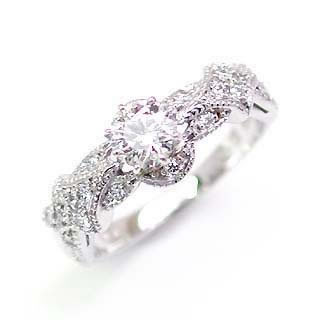 Brand アニーベル Pt ダイヤモンドデザインリング 婚約指輪・エンゲージリング の通販は