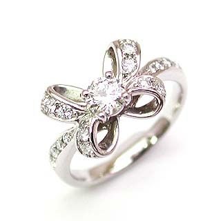 Brand アニーベル Pt ダイヤモンドデザインリング 婚約指輪・エンゲージリング の通販は