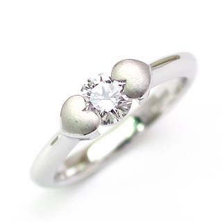 Brand アニーベル Pt ダイヤモンドデザインリング 婚約指輪・エンゲージリング