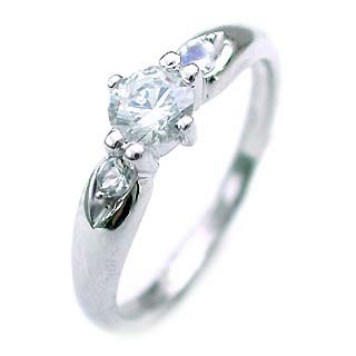 婚約指輪 エンゲージリング 6月誕生石 ムーンストーン プラチナ ダイヤモンドリング ラウンドブリリアント の通販は