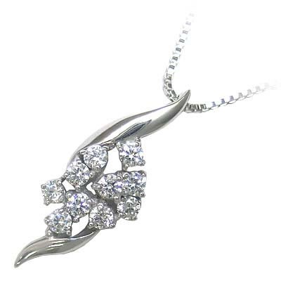 スイート エタニティ ダイヤモンド 10 個 ダイヤモンド ネックレス ホワイトゴールド ダイヤモンドネックレス ダイヤモンド ラッピングの通販は