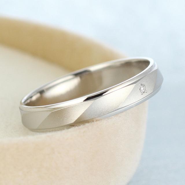 結婚指輪 マリッジリング 結婚指輪 マリッジリング ペアリング プラチナ ダイヤモンドの通販は