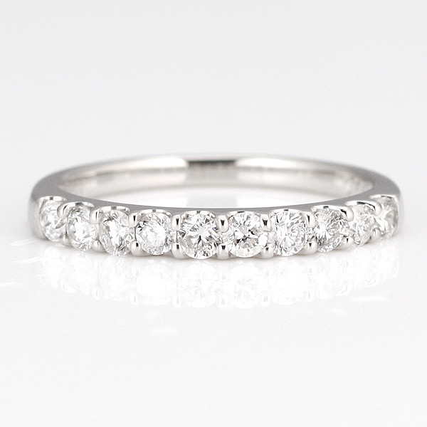 ダイヤ エタニティ リング 0.5ct プラチナ900 ハーフ エタニティ エタニティリング Diamond Eternity_5
