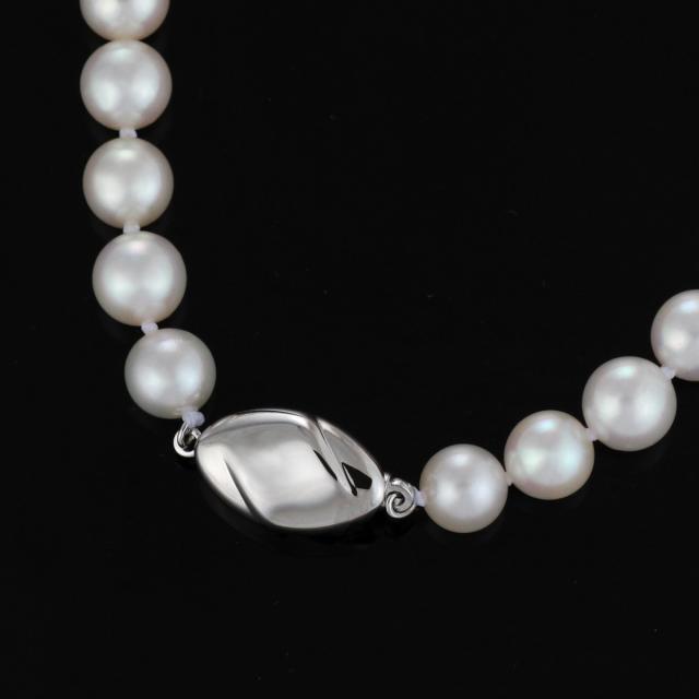 本真珠 アコヤ真珠 あこや真珠 パール pearl ネックレス SILVER