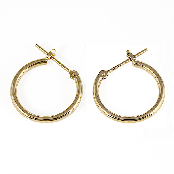 イエローゴールド ピアス メンズ シンプル 輪っか 丸型 リング 人気の通販はau Pay マーケット Suehiro