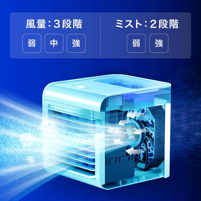 新品 最安値 冷風扇 冷風機 スポットクーラー デュアルファン 超音波ミスト 楽天市場】クールミストファン SHIZUKU アピックス 冷風扇
