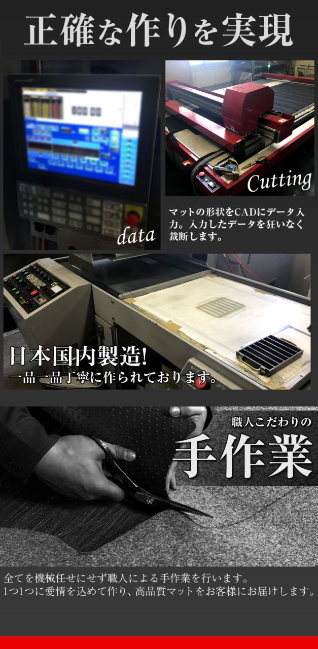 マツダ CX-5 専用 フロアマット 全座席対応 | MAZDA シーエックスファイブ マット 日本製 専用設計 専用マット アクセサリー ズレ防止 高級感 内装 フィット ドレスアップ おしゃれ ブラック ブラウン レッド チェック_12