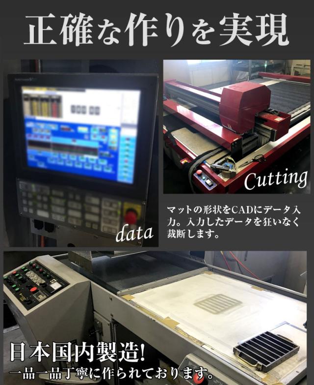 トヨタ ヤリス 専用 フロアマット 全座席対応 SSGスマートグレー | TOYOTA YARIS マット 日本製 専用設計 専用マット アクセサリー ズレ防止 高級感 内装 フィット ドレスアップ おしゃれ グレー_13