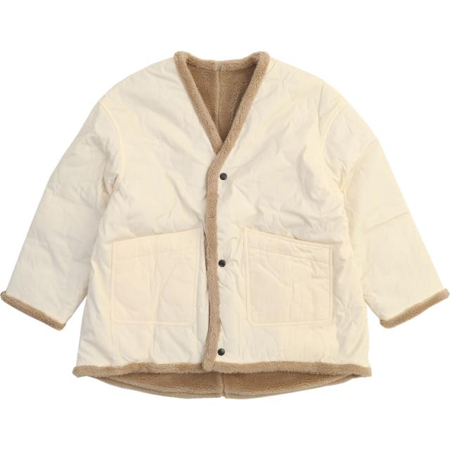 ボアジャケット ジョンブル レディース リバーシブル 中綿