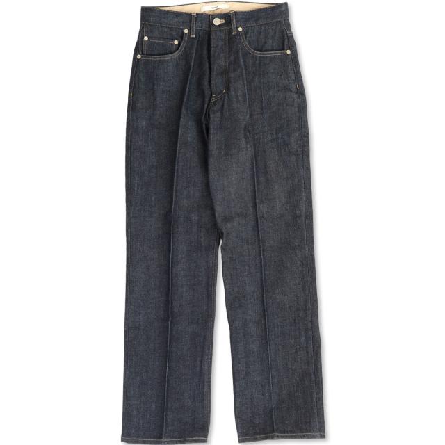 トラウザーデニムパンツ amne アンヌ イズタイディジーンズ ルーズ