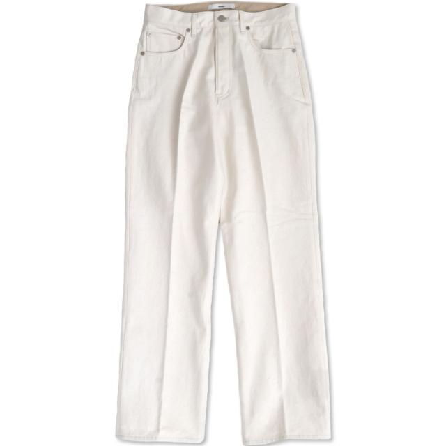 トラウザーデニムパンツ amne アンヌ イズタイディジーンズ ルーズ