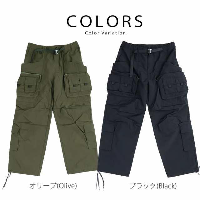 カーゴパンツ オーディエンス Audience 60/40クロス ツールポケット ストレージカーゴパンツ AUD3611 ワイドパンツ ワーク ミリタリー ロ