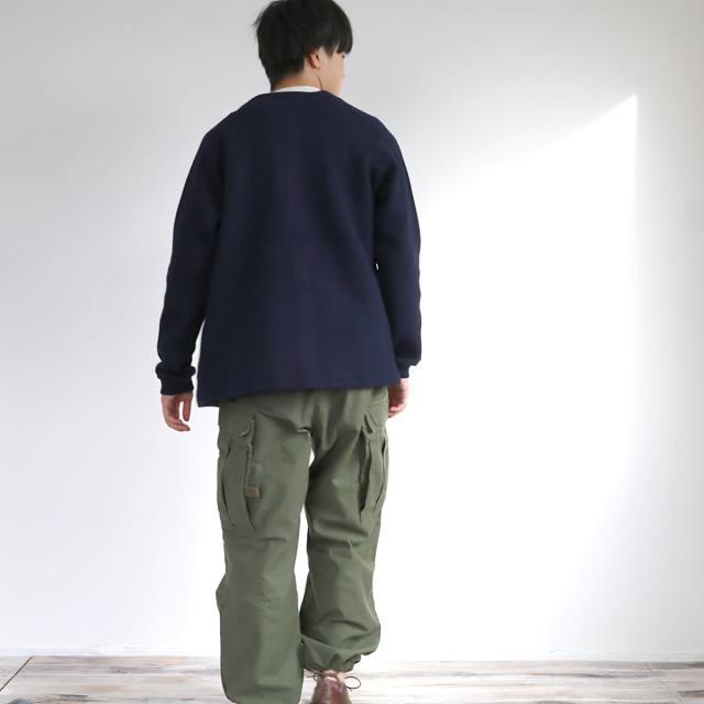 オーディエンス 「尾州」コットンキルトノーカラースナップジャケット カーディガン Upscape Audience ( AUD7330 )  ( AUD7270 ) アウター カーデ アップスケープオーディエンス 日本製 無地 メンズ audience トップス おしゃれ アーベン_7