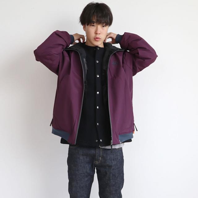 オーディエンス 「尾州」コットンキルトノーカラースナップジャケット カーディガン Upscape Audience ( AUD7330 )  ( AUD7270 ) アウター カーデ アップスケープオーディエンス 日本製 無地 メンズ audience トップス おしゃれ アーベン_4