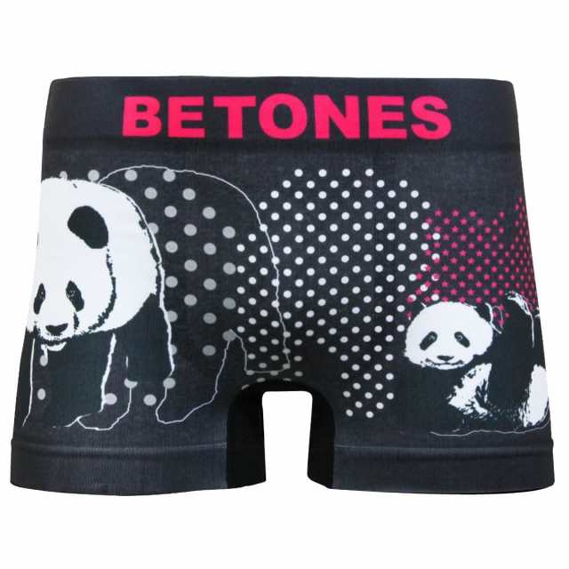 ANIMAL4】ビトーンズ BETONES アニマル パンダ ぱんだ 動物 ブラック