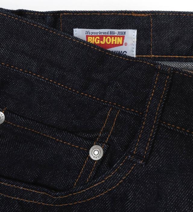 ジーンズ ビッグジョン ビッグウォッシュ デニムパンツ オーセンティックスリムテーパード BIG JOHN BIG WASH  (1004 (001) ) 老舗機屋ショーワ ワンウォッシュ 13.5ozメンズ レディース ジップフライ 送料無料 アメカジ ワーク テーパードシルエット 日本製 アーベン 2025年の通販は