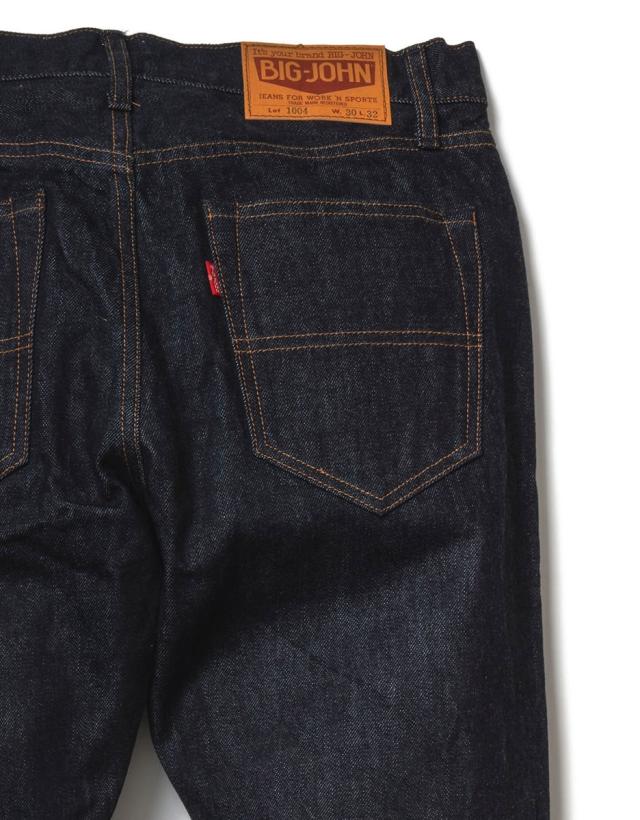 ジーンズ ビッグジョン ビッグウォッシュ デニムパンツ オーセンティックスリムテーパード BIG JOHN BIG WASH  (1004 (001) ) 老舗機屋ショーワ ワンウォッシュ 13.5ozメンズ レディース ジップフライ 送料無料 アメカジ ワーク テーパードシルエット 日本製 アーベン 2025年の通販は