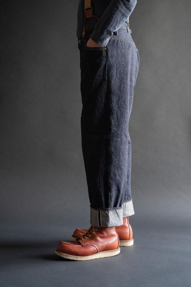 ジーンズのルーツ ウエストオーバーオール 】ジーンズ ビッグジョン