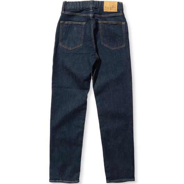 BIG JOHN ビッグジョン レディース ストレートレッグ アンクル丈 スタンダードストレートデニム ハイパーストレッチ イスコ ISKO M3 ダメージ