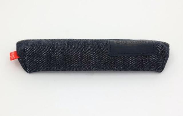 岡山デニム×レザー】デニムペンケース ビッグジョン ワンウォッシュ