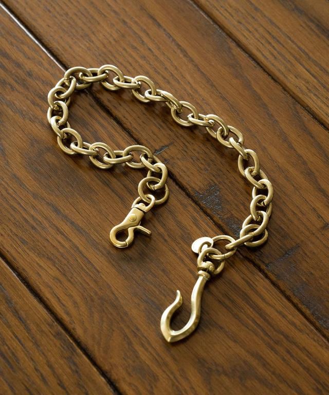 ショートタイプ 】ビッグジョン 真鍮ブラス製 ウォレットチェーン