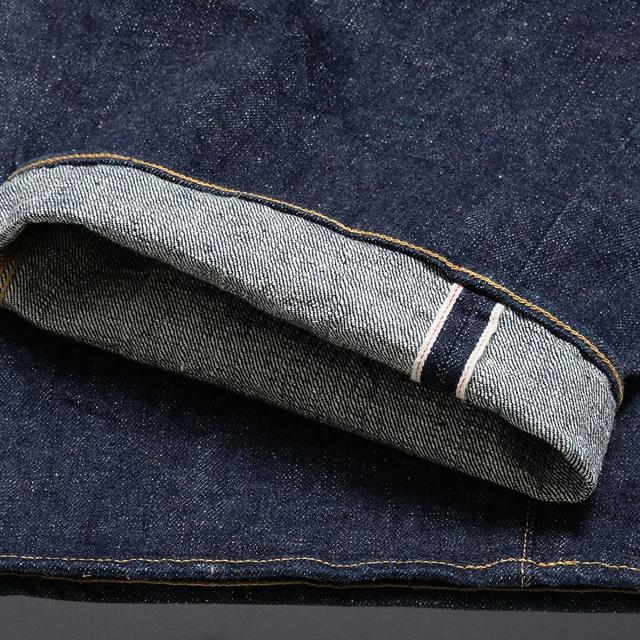 【 地球と共生するジーンズ 】ビッグジョン ワイルドダック ワイドストレートジーンズ 16oz セルビッチデニム 落ち綿 デニムパンツ BIG JOHN グリーンレーベル ( M1012RC (001) ) WILD DUCK JEANS サステイナブル ボタンフライ ワンウォッシュ メンズ 日本製 アーベン_10