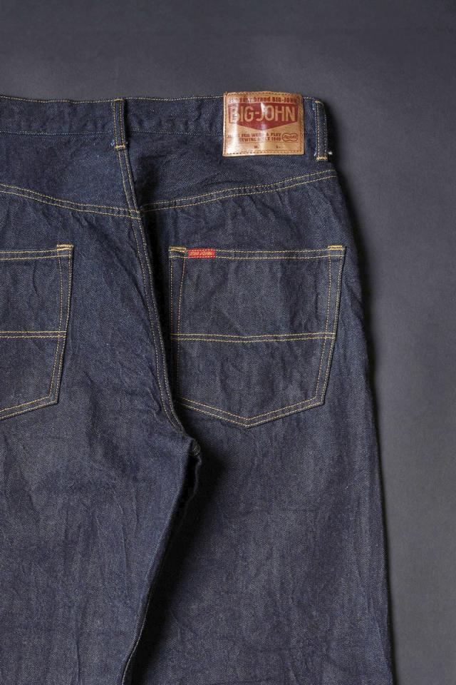 60年代デニムを再現 】ジーンズ ビッグジョン ワンウォッシュ SL