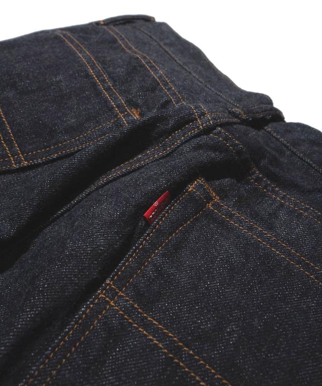 【 幻の50年前のジャパニーズデニムを復刻 】石川台デニム レギュラーストレートジーンズ ビッグジョン 14oz セルビッチデニム アメリカ綿 BIG JOHN ISHIKAWADAI DENIM REGULAR STRAIGHT ( S1953W (001) ) ストレート ジッパーフライ インディゴセルビッジ メンズ アーベン_9