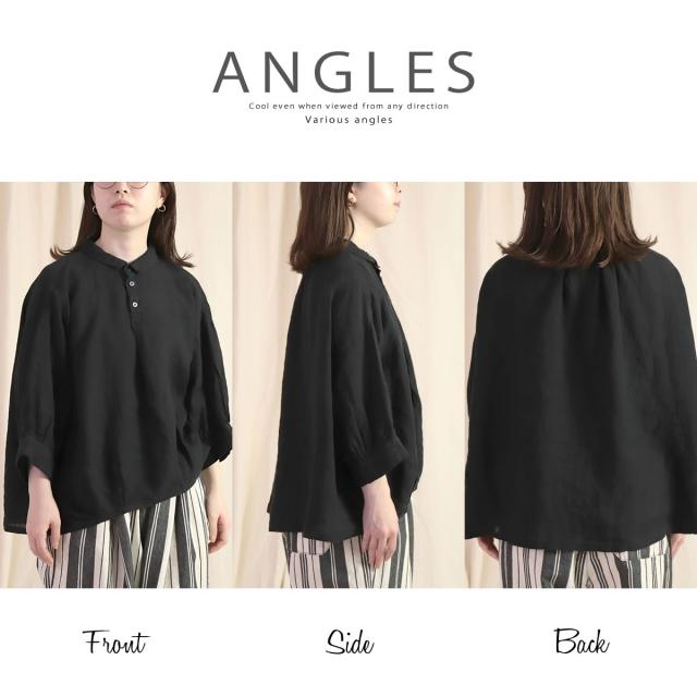 ブラウス ドミンゴ ブロカント Brocante DMG フレンチリネン