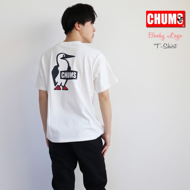 ステッカープレゼント】 チャムス Tシャツ CHUMS ブービーロゴ Tシャツ ...