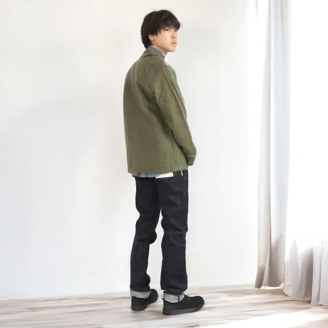 日本製 】FOB FACTORY 高密度 フレンチ モールスキン ジャケット