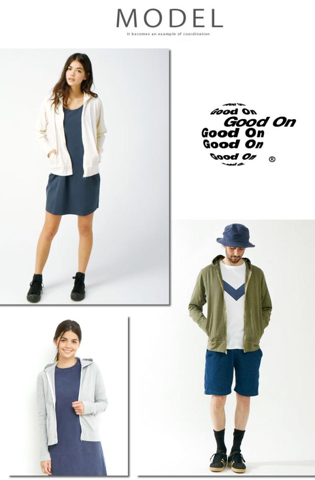 good on グッドオン　パーカー　古着　USA ピグメント