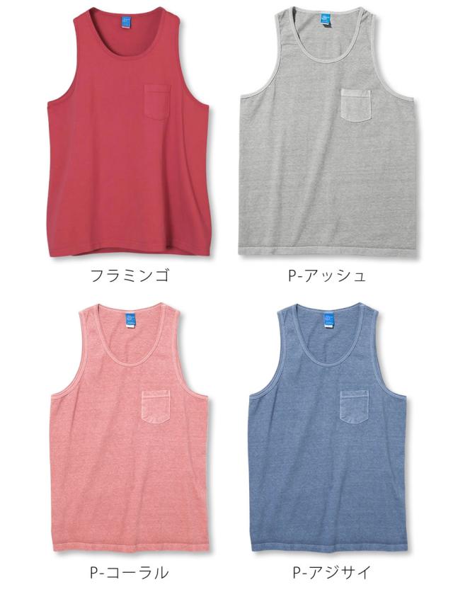 定番Tシャツシリーズ 】ポケットタンクトップ GOOD ON