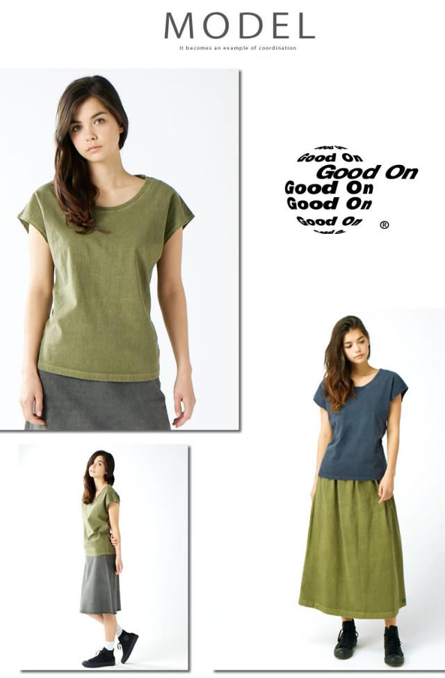 Good On Tシャツ グッドオン Uネック ウィメンズノースリーブtシャツ レディースカットソー 半袖 フレンチスリーブの通販はau Pay マーケット ジーンズ カジュアルショップ Urbene アーベン