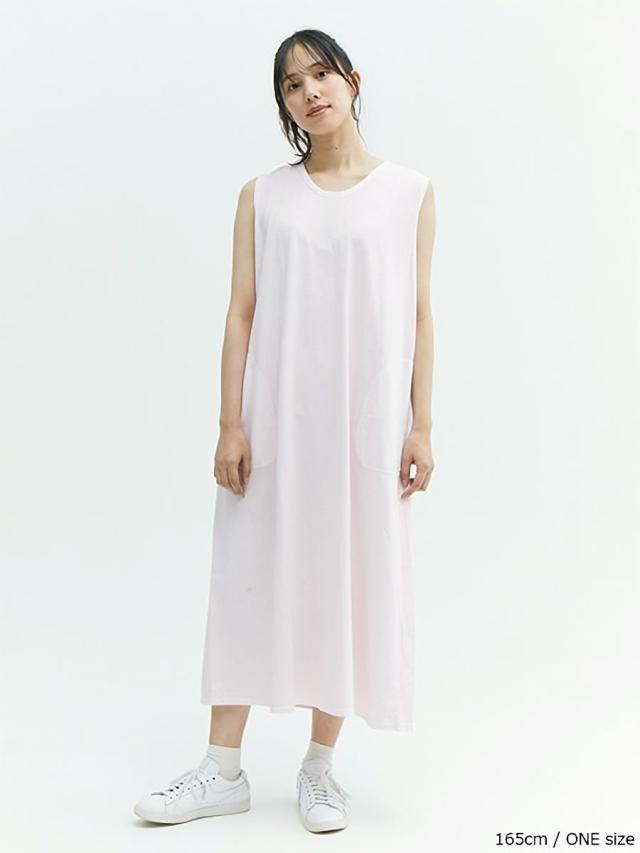 【 WOMENS 】ワンピースドレス GOOD ON グッドオン テントT-ドレス Tシャツ カットソー ( GOOP1905 ) Aライン ノースリーブ ポケット付き ワンピース ピグメント染め レディース ウィメンズ カジュアル アメカジ ベーシック シンプル おしゃれ アーベン 普段使い