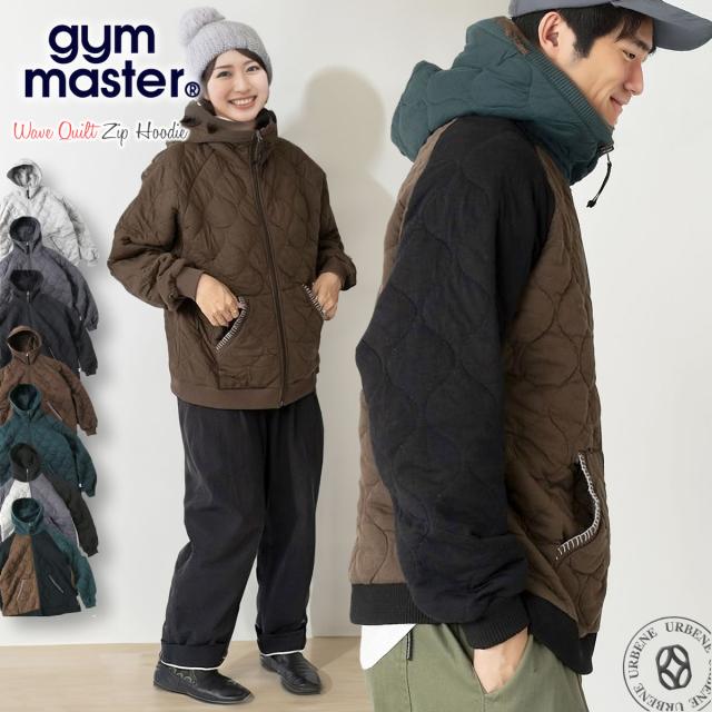 ジャケット ジムマスター Gym Master アウター ウェーブキルトジップパーカー ジャケット ライトブルゾン ( G433766 ) ブランケットステッチ アウトドア 男女兼用 レディース メンズ gymmaster キルティングジャケット おしゃれ アーベン 秋冬スタイルの通販は 7,387円