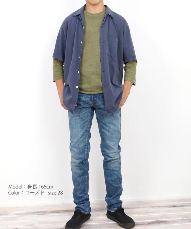 ジャパンブルージーンズ CIRCLE サークル ストレート ジーンズ 14.8oz アメリカ綿 ヴィンテージセルヴィッチ JAPAN BLUE JEANS ユーズド 加工色 j301 メンズ カーブベルト ジッパーフライ 送料無料 メンズ デニムパンツ おしゃれ アーベン 赤耳 セルビッチ